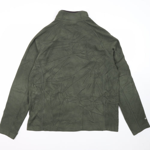 Karrimor Men's Green Fleece Half Zip Sweatshirt M