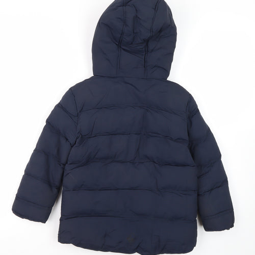 Baker by Ted Baker Boys Blue Puffer Jacket Age 5 Years
