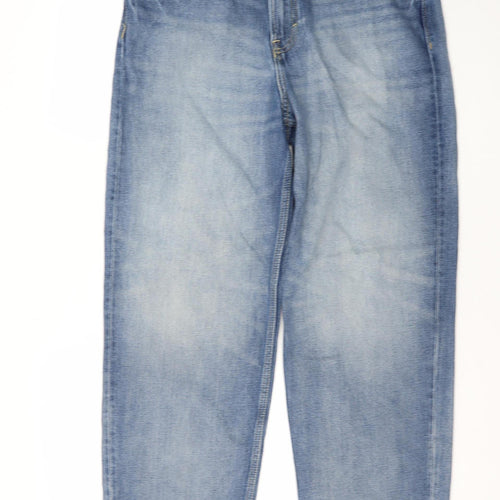H&M Men's Blue Relaxed Loose Jeans, Size 32