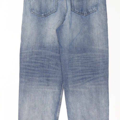 H&M Men's Blue Relaxed Loose Jeans, Size 32