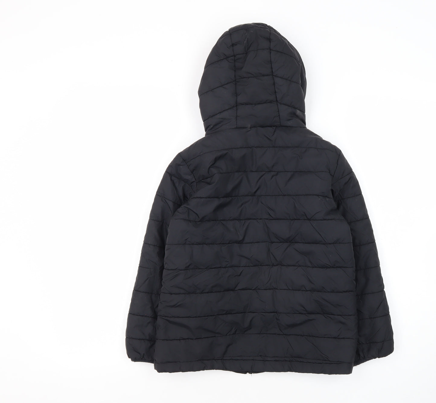 Peter Storm Boys Black Puffer Jacket 7-8 Years