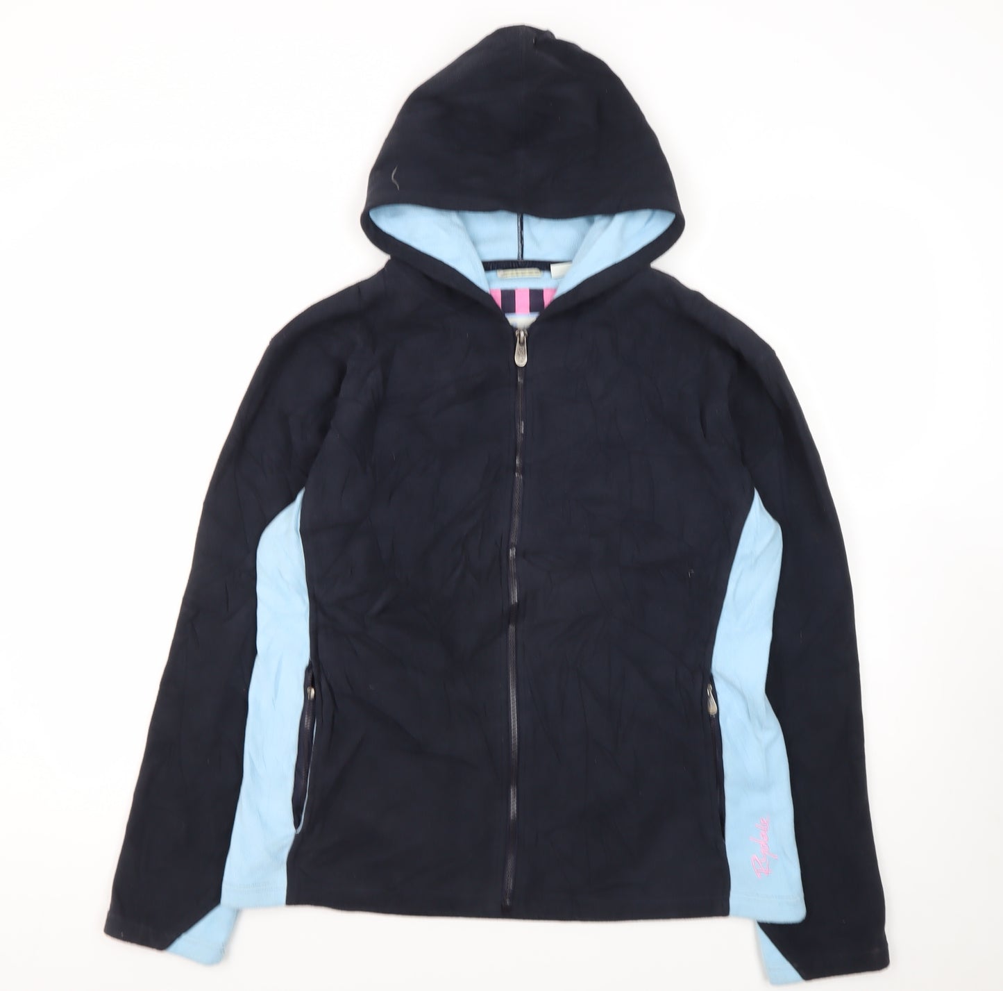Rydale Women's Black Fleece Hooded Jacket Size L