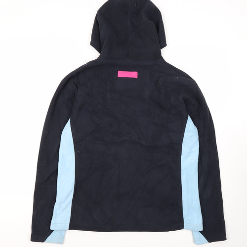 Rydale Women's Black Fleece Hooded Jacket Size L