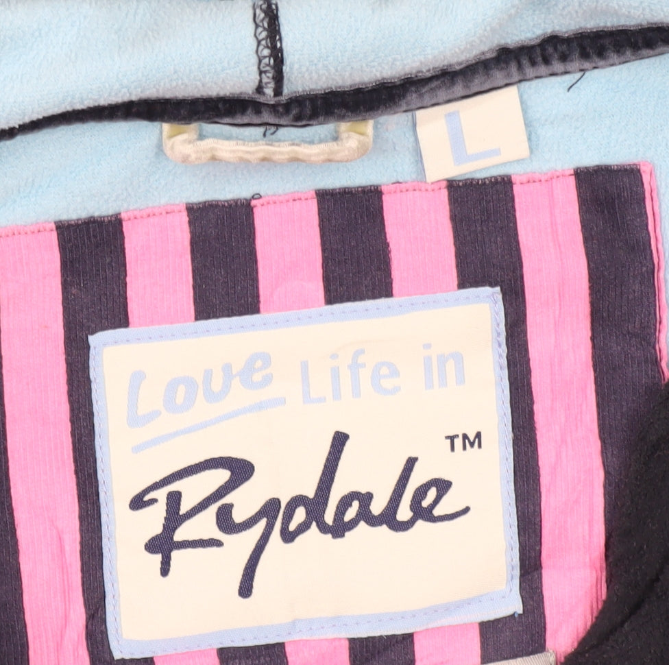 Rydale Women's Black Fleece Hooded Jacket Size L
