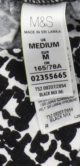 Marks and Spencer Women's Medium Black Trousers