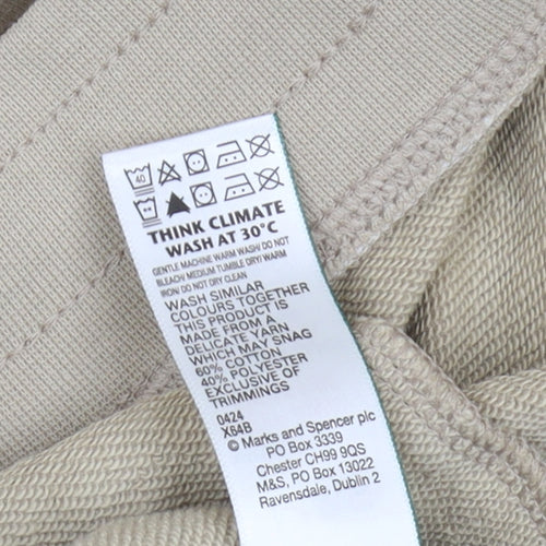 Marks and Spencer Men's Beige Sweat Shorts XL