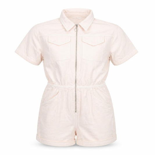 Marks and Spencer Girls Pink Jumpsuit 13-14 Years Short Sleeve