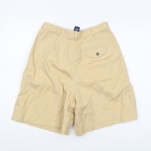 Lizsport Women's Beige Chino Shorts Size 8 Cotton