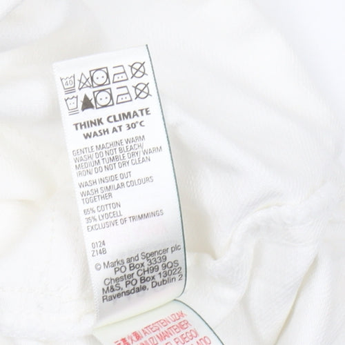 Marks and Spencer Girls Ivory Playsuit 14-15 Years