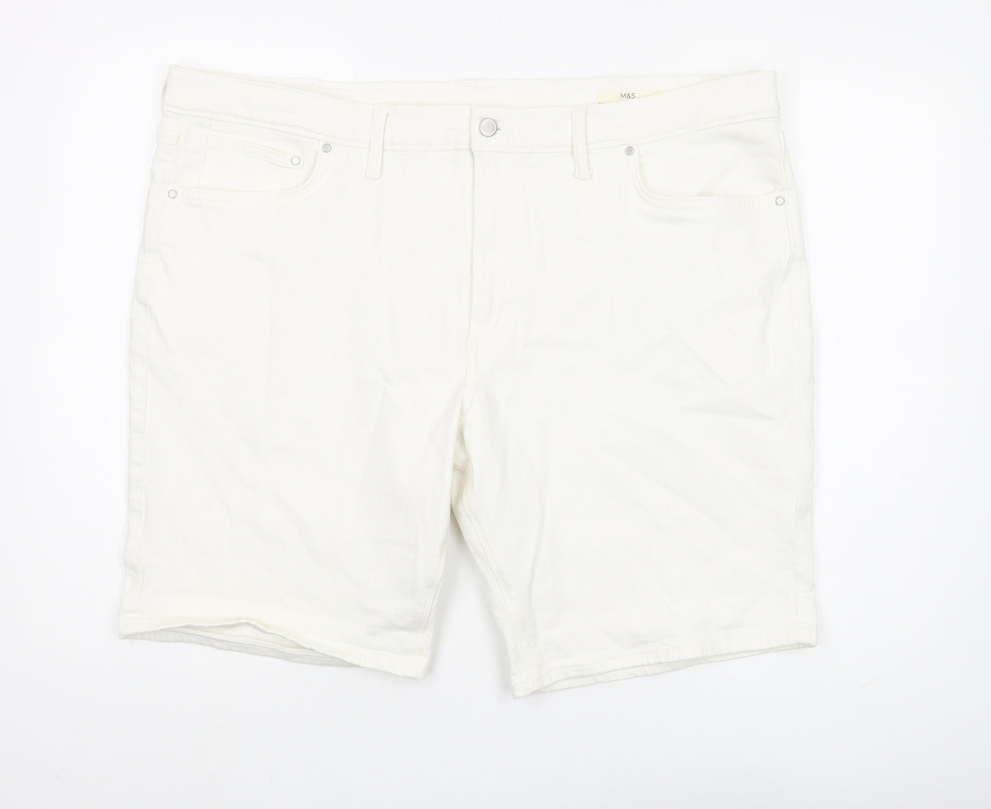 Marks and Spencer Men's Ivory Shorts Size 44