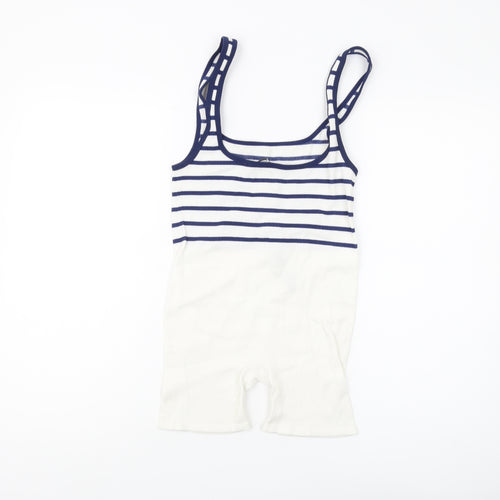 ZARA Women's Striped Sleeveless Jumpsuit XS