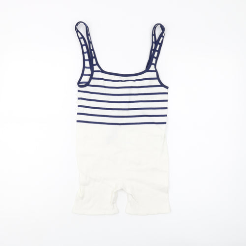 ZARA Women's Striped Sleeveless Jumpsuit XS