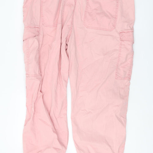 Marks and Spencer Women’s Pink Cargo Trousers Size 20