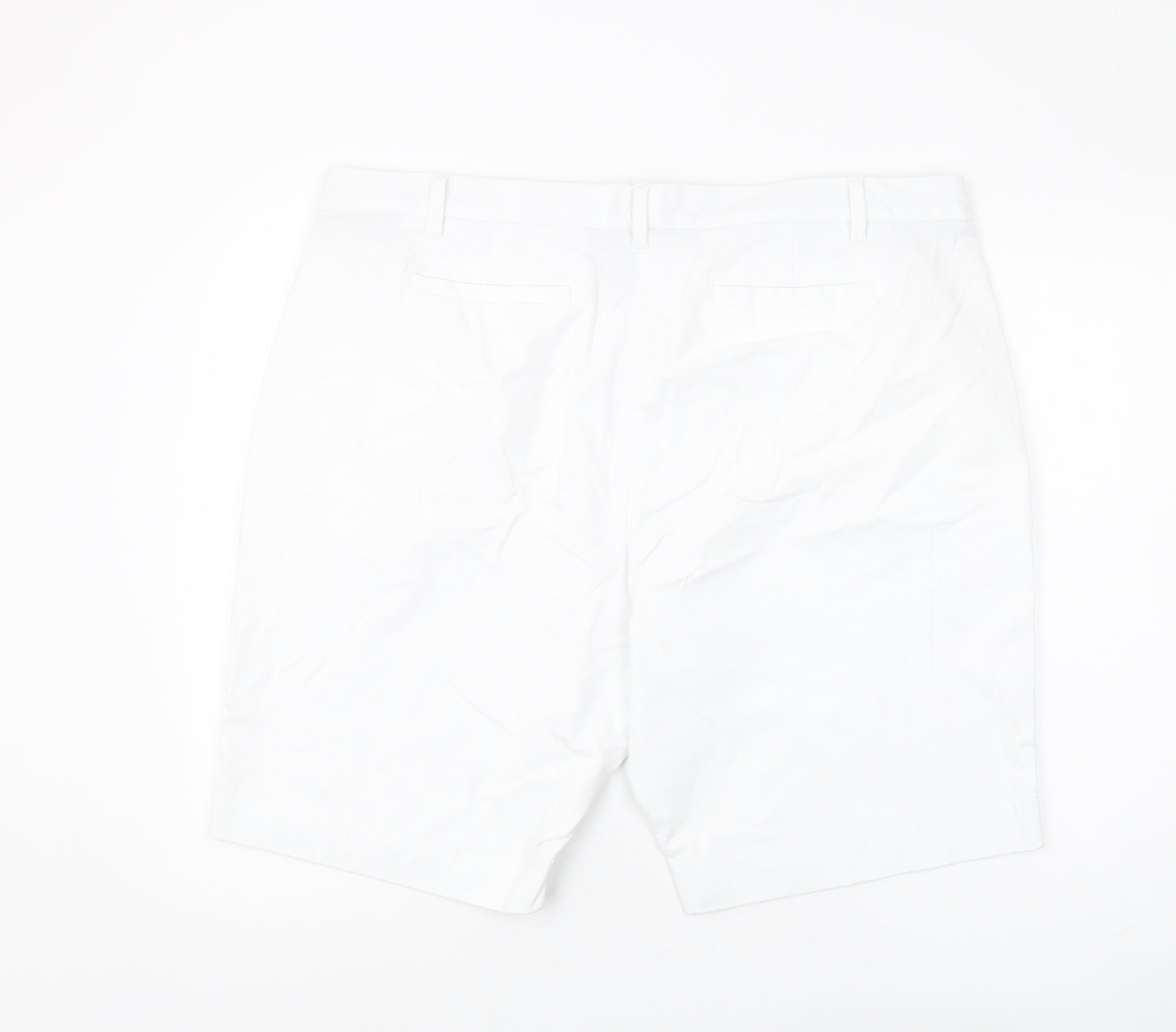 Marks and Spencer Women's White Chino Shorts Size 22