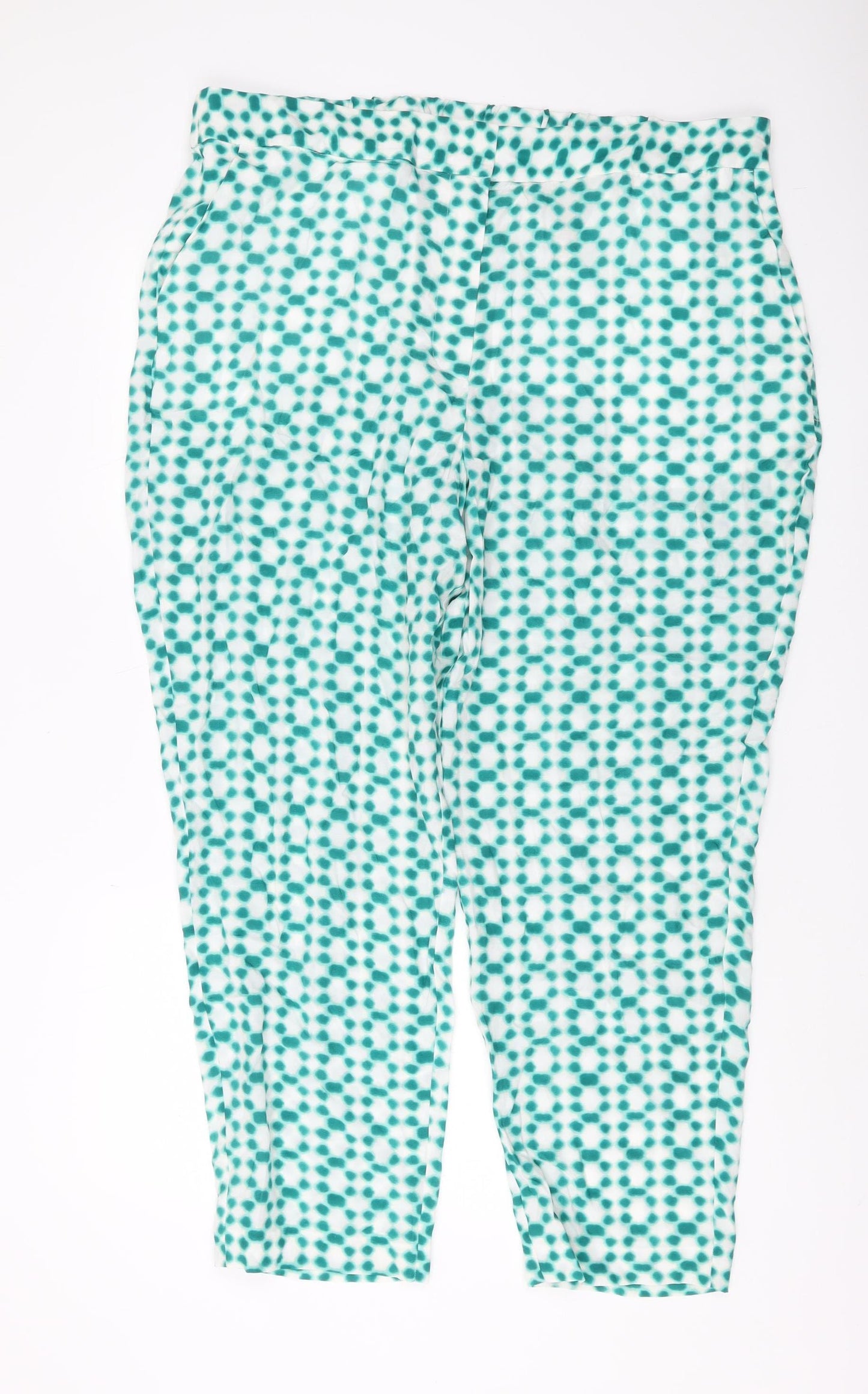 Marks & Spencer Women's Multicoloured Geometric Trousers
