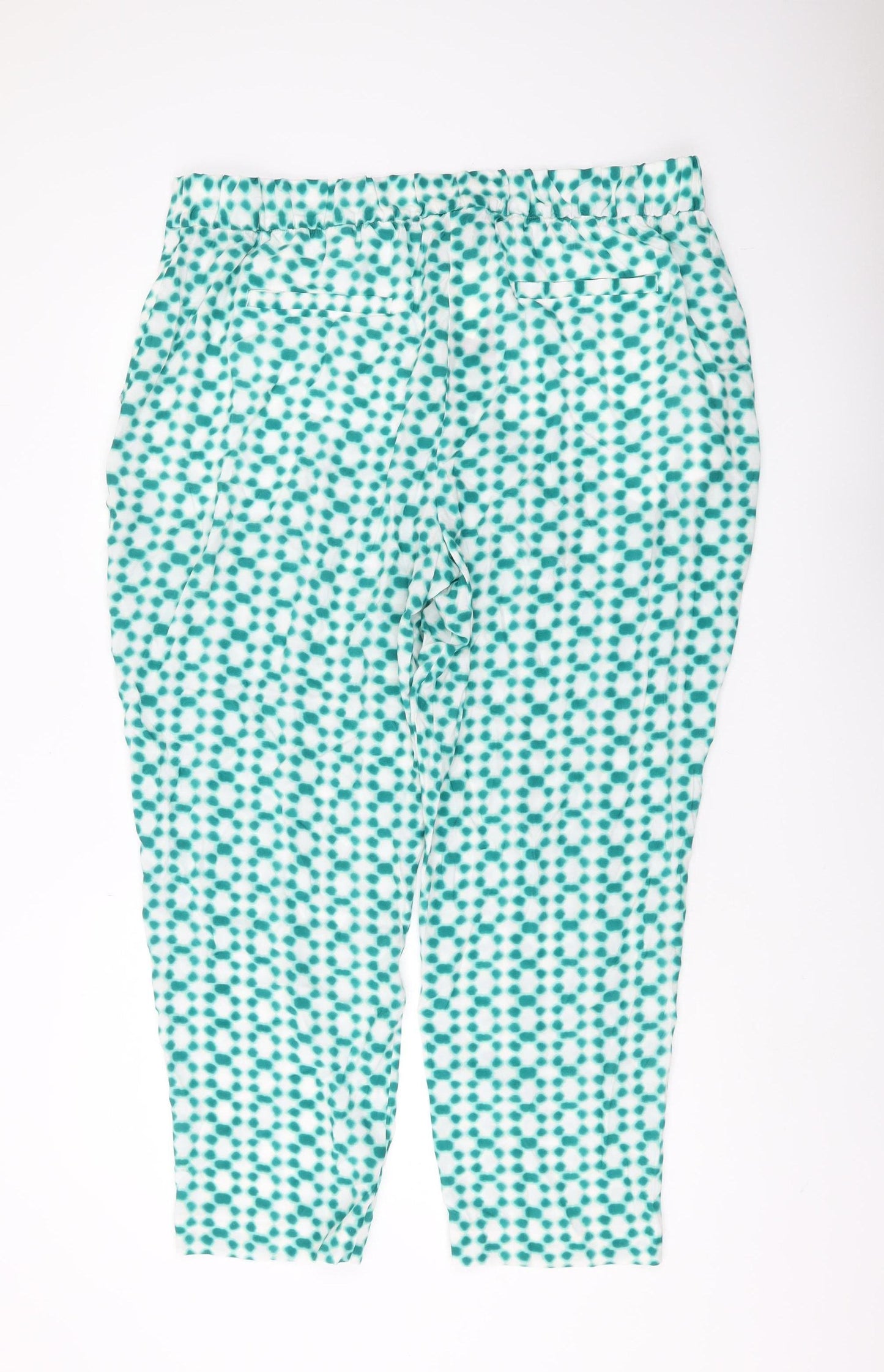 Marks & Spencer Women's Multicoloured Geometric Trousers