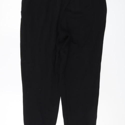 Divided Women's Black Cotton Trousers S Casual