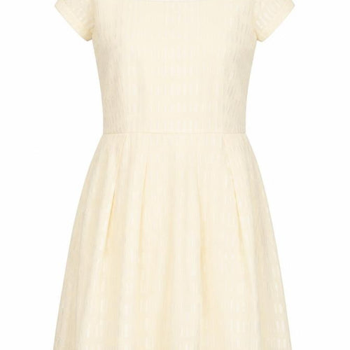 Little Mistress Women's Ivory A-Line Dress, Size 8