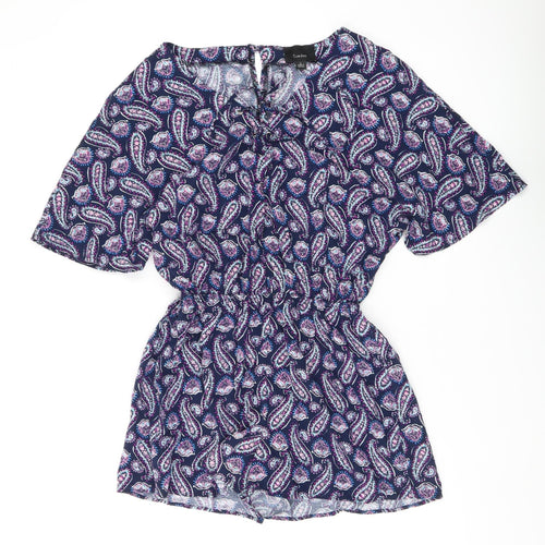 Lumière Women's Multicoloured Paisley Playsuit L