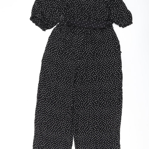 Accessorize Black Polka Dot Women's Jumpsuit Size 6