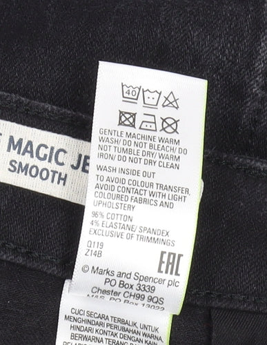 Marks and Spencer Women's Black Skinny Jeans Size 8