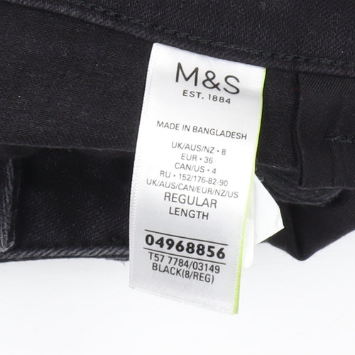 Marks and Spencer Women's Black Skinny Jeans Size 8