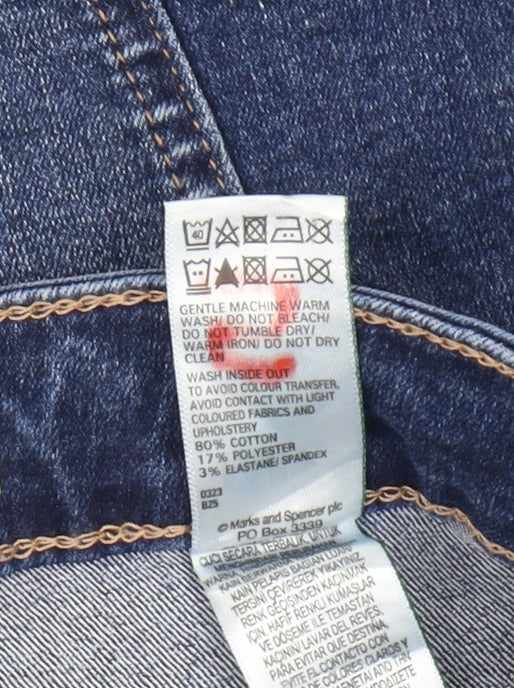 Marks and Spencer Women's Blue Skinny Jeans Size 18