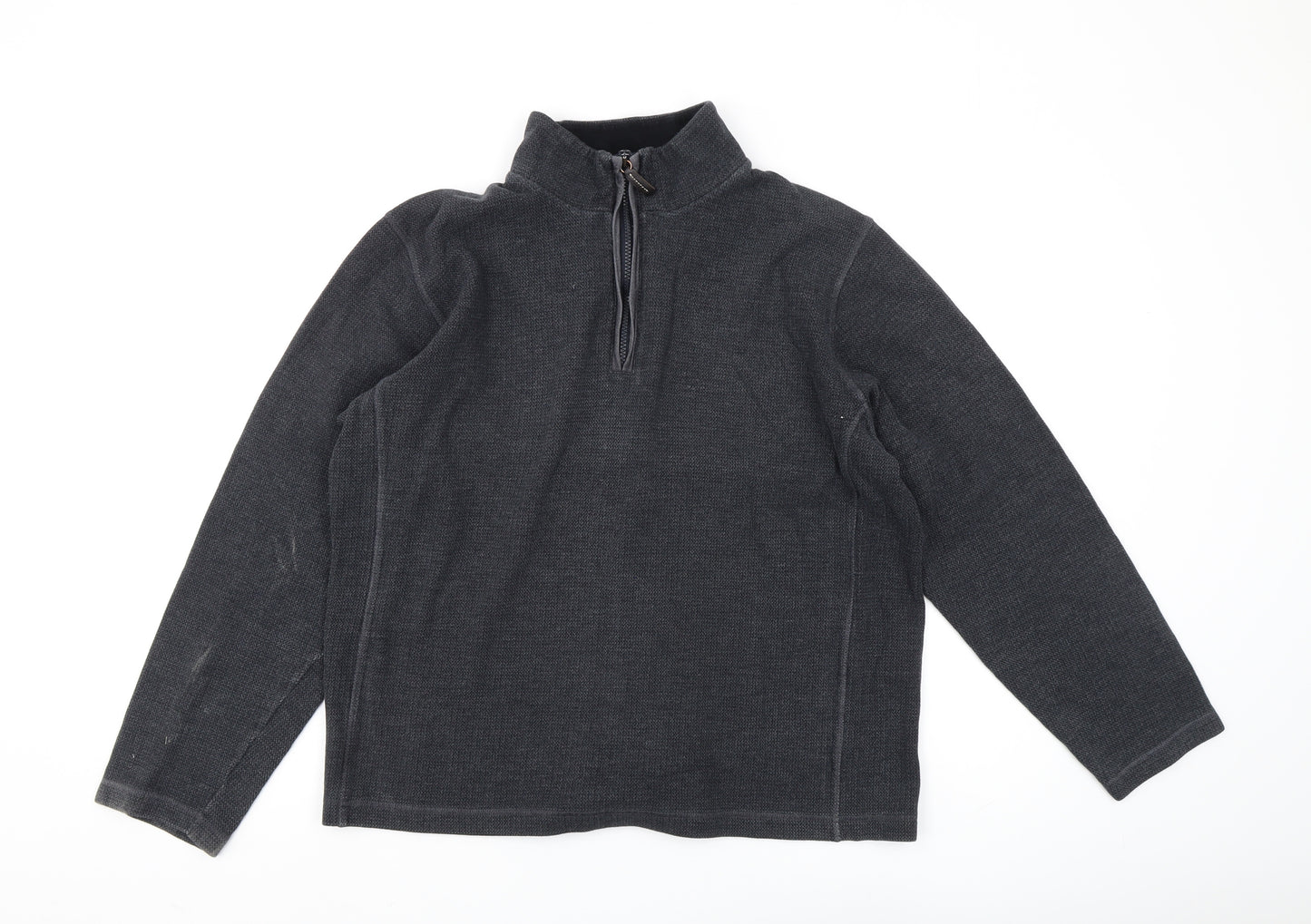 John Lewis Men's Black Large Pullover Sweatshirt