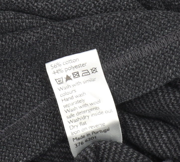 John Lewis Men's Black Large Pullover Sweatshirt