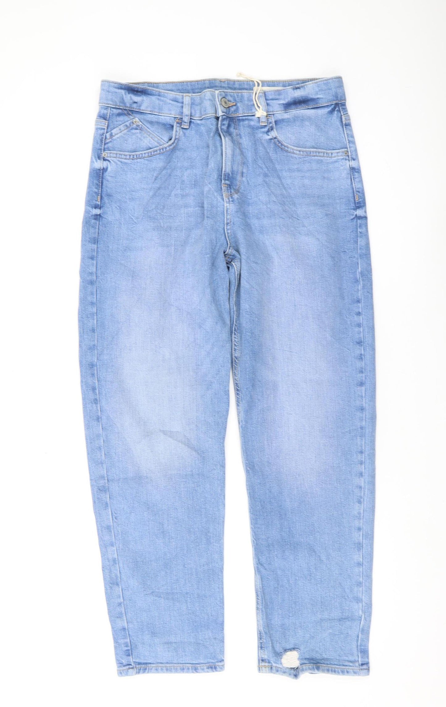 Marks and Spencer Women’s Blue Straight Jeans, Size 12