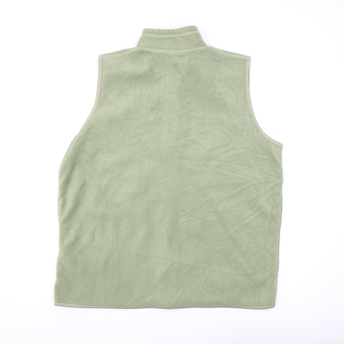 EWM Women's Green Fleece Vest XL