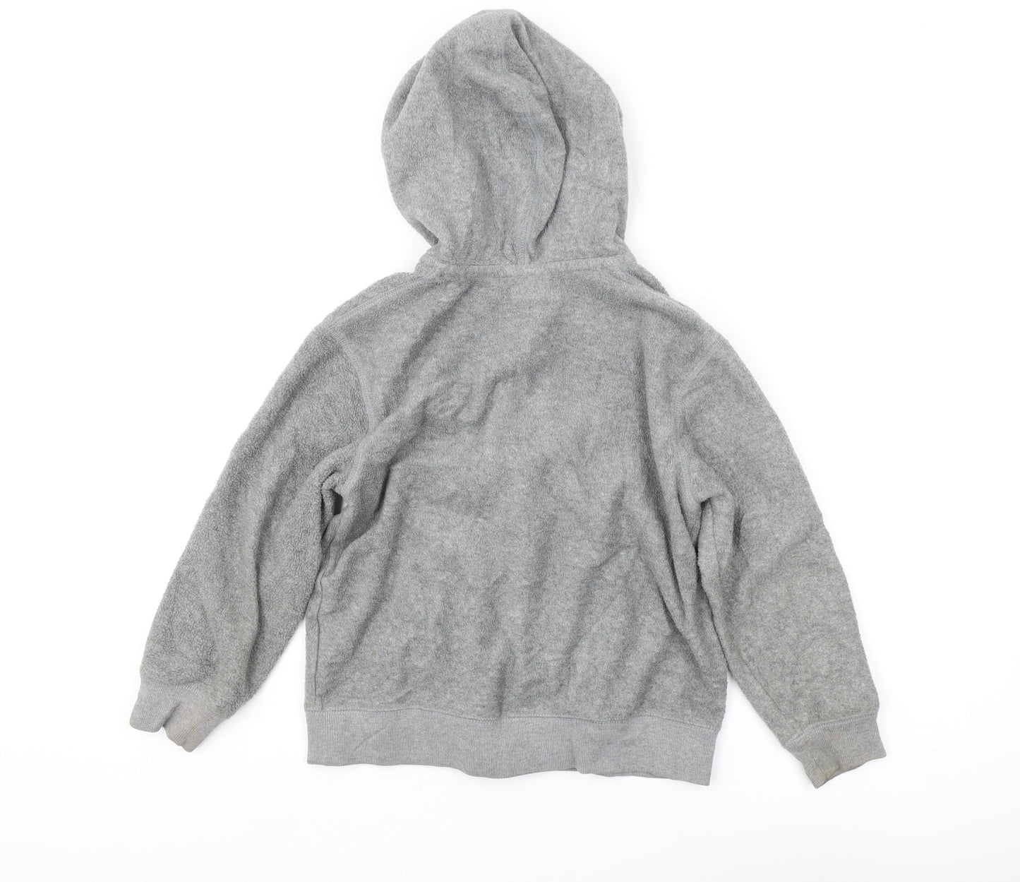 GAP Boys Grey Full Zip Hoodie 6-7 Years Hooded