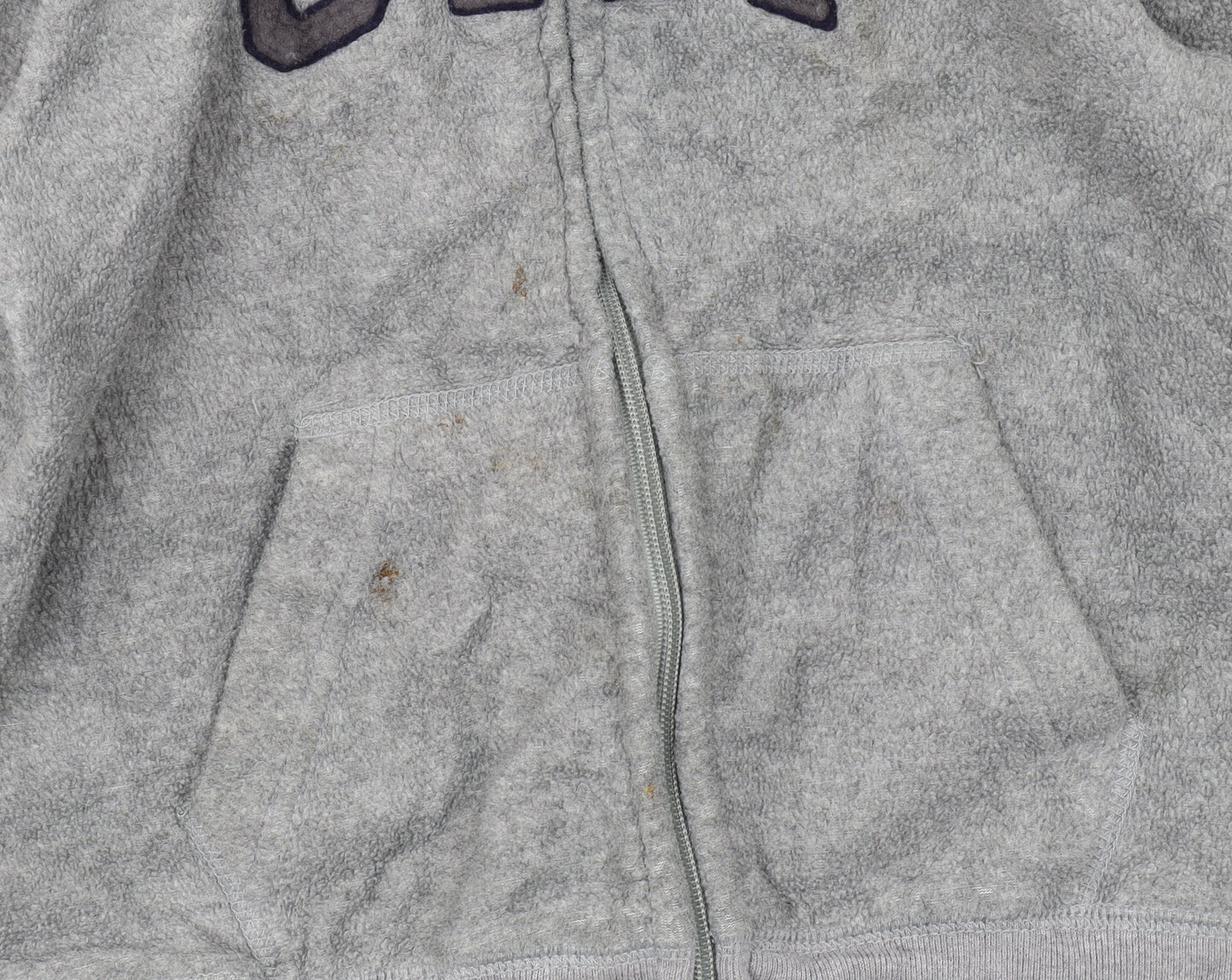 GAP Boys Grey Full Zip Hoodie 6-7 Years Hooded