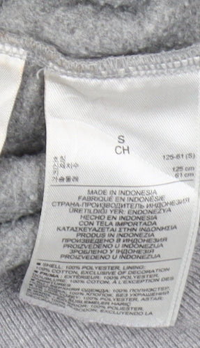 GAP Boys Grey Full Zip Hoodie 6-7 Years Hooded