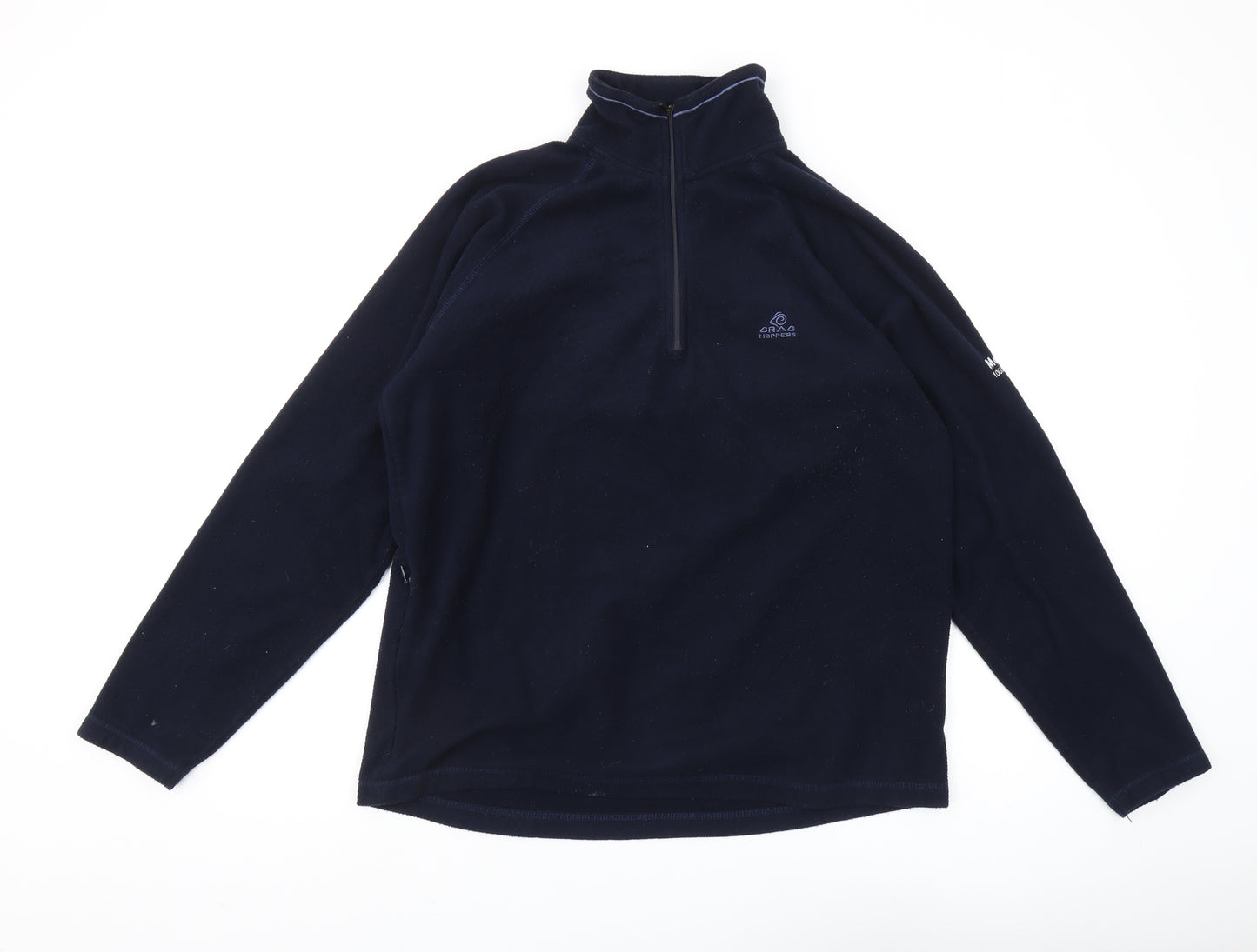 Craghoppers Men's Blue M Lightweight 1/4 Zip Sweatshirt
