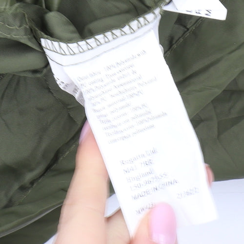 Regatta Men's Green Waterproof Hooded Rain Coat M