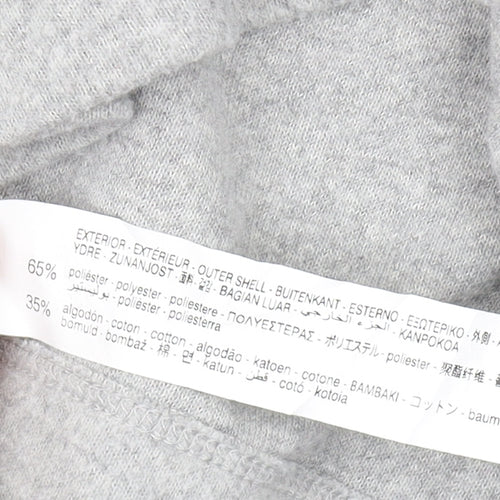 Zara Women's Grey Pullover Hoodie, L, Casual Comfort