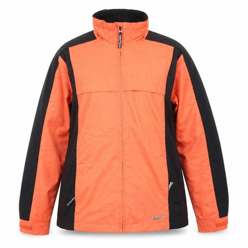 Daily Sports Women's Orange Rain Jacket M - Waterproof Lightweight