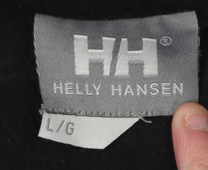 Helly Hansen Men's Black Fleece Jacket L Soft Shell