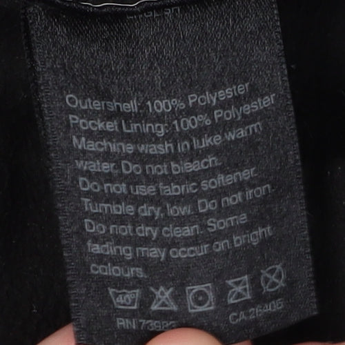 Helly Hansen Men's Black Fleece Jacket L Soft Shell