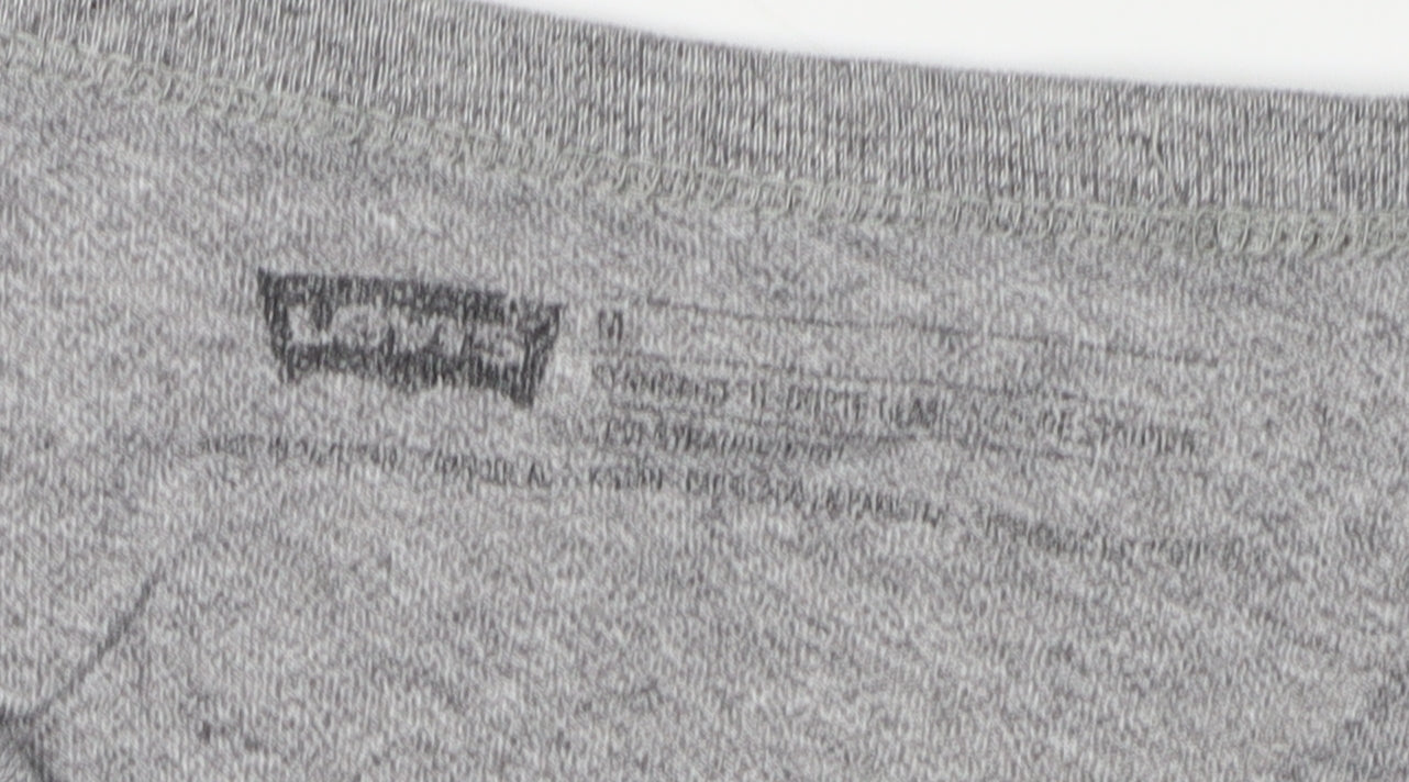 Levi's Men's Grey Medium Crew Neck T-Shirt