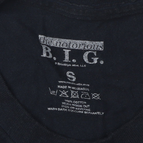 The Notorious B.I.G. Men's Black Music T-Shirt, Size S