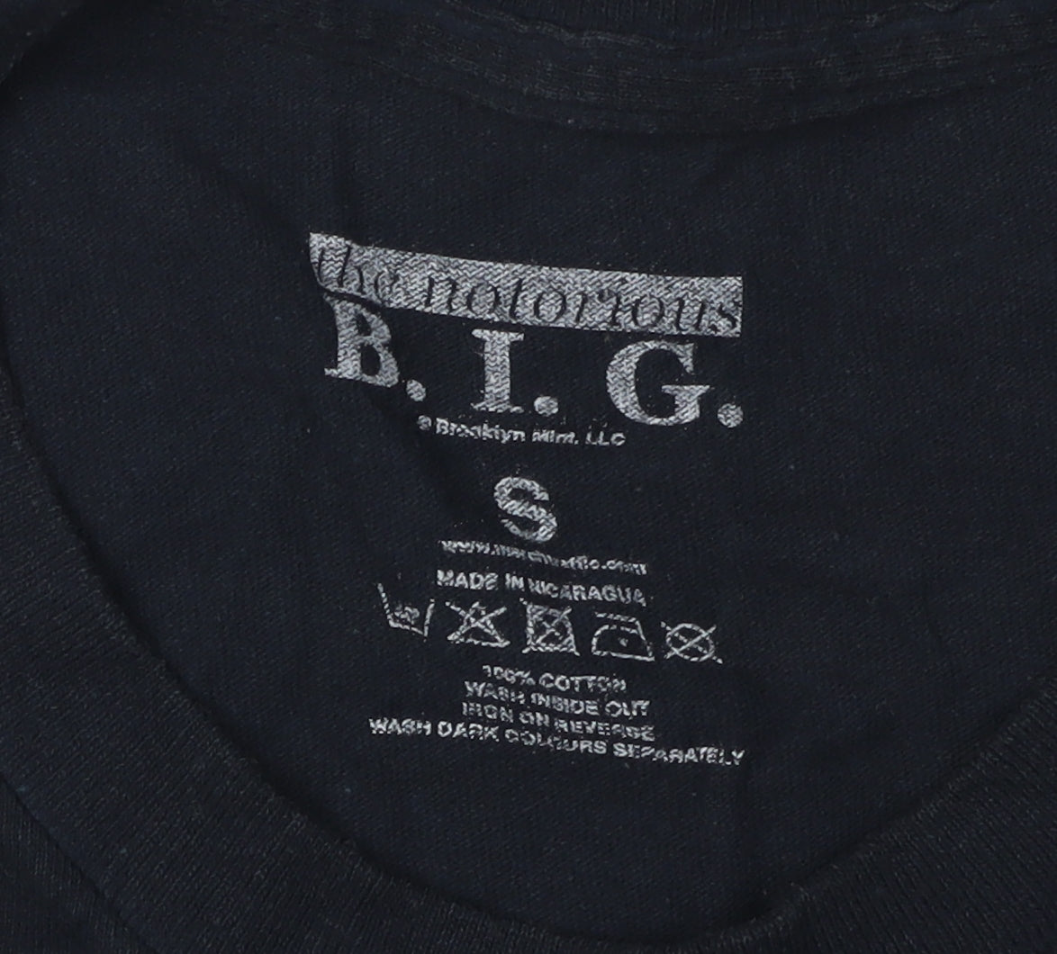 The Notorious B.I.G. Men's Black Music T-Shirt, Size S
