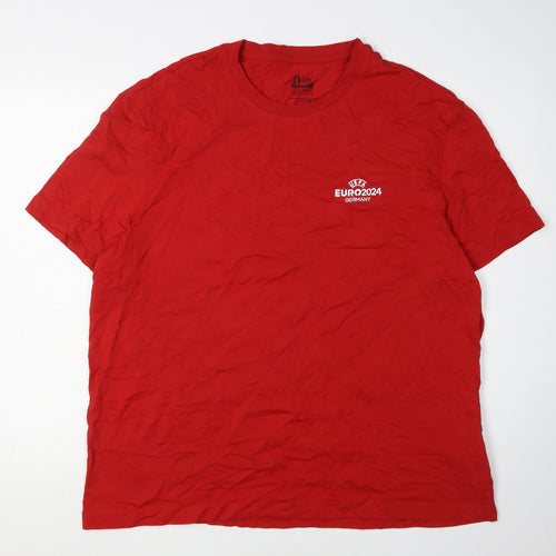 Marks and Spencer Men’s Red XL England Euro 2024 T-Shirt