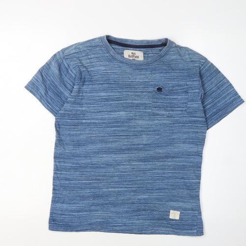Bellfield Men's Small Blue Crew Neck T-Shirt
