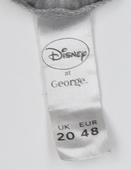 Disney at George Women's Grey T-Shirt Size 20