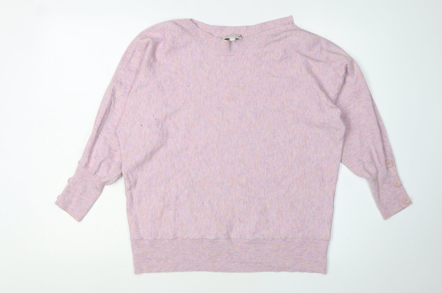 Monsoon Women's Pink Pullover Jumper, Size L, Casual