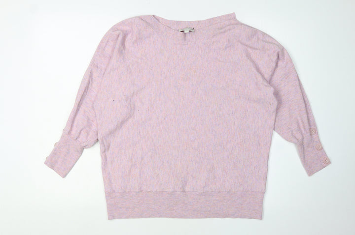 Monsoon Women's Pink Pullover Jumper, Size L, Casual