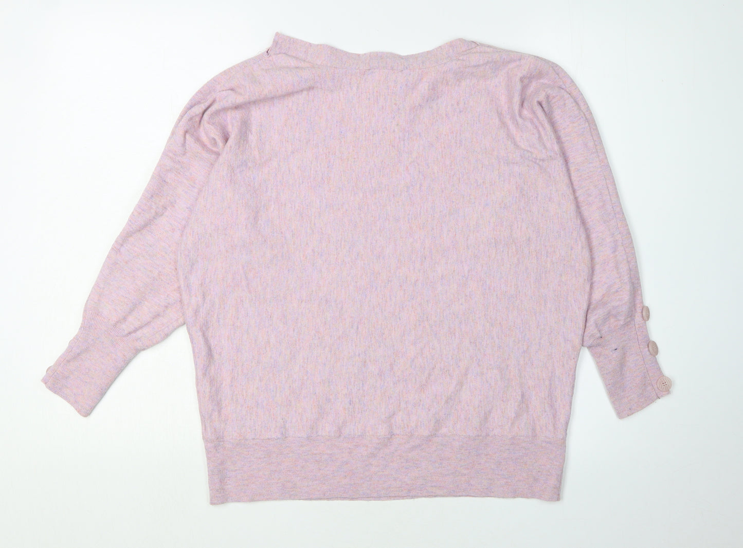 Monsoon Women's Pink Pullover Jumper, Size L, Casual
