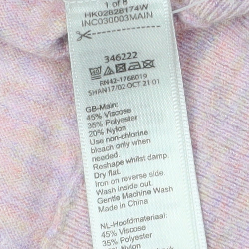 Monsoon Women's Pink Pullover Jumper, Size L, Casual